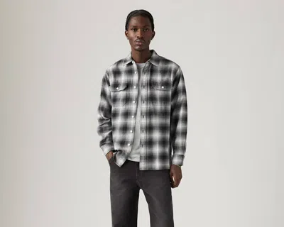 Levi's Jackson Worker Overshirt In Black