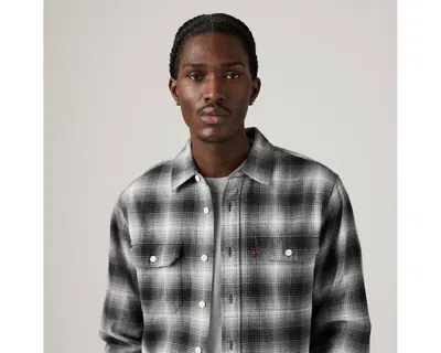 Levi's Jackson Worker Overshirt In Black