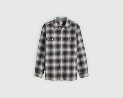 Levi's Jackson Worker Overshirt In Black