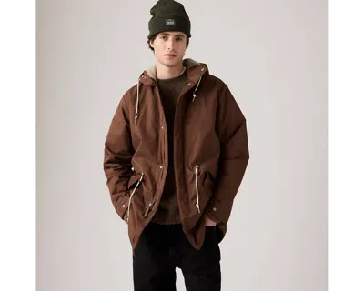 Levi's Harrison Parka In Brown