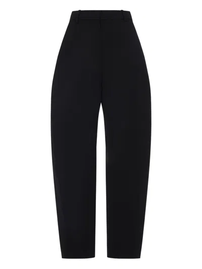 Givenchy Cocoon Tailored Pants In Wool In Black