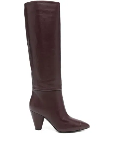 Alevì Milano Boots  Woman Color Burgundy In Brown