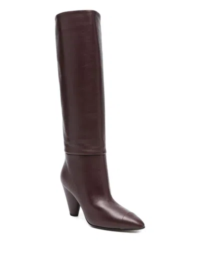 Alevì Milano Boots  Woman Color Burgundy In Brown