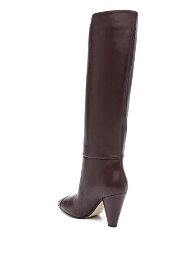 Alevì Milano Boots  Woman Color Burgundy In Brown