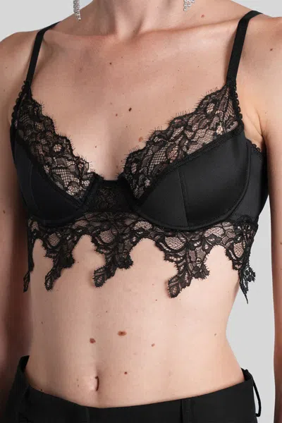 Blumarine Topwear In Black Polyester In Black