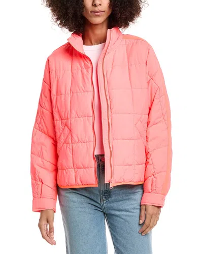 Free People Pippa Packable Puffer Jacket In Red