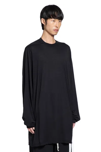 Rick Owens Drkshdw Concordians Jumbo Ls T In Black