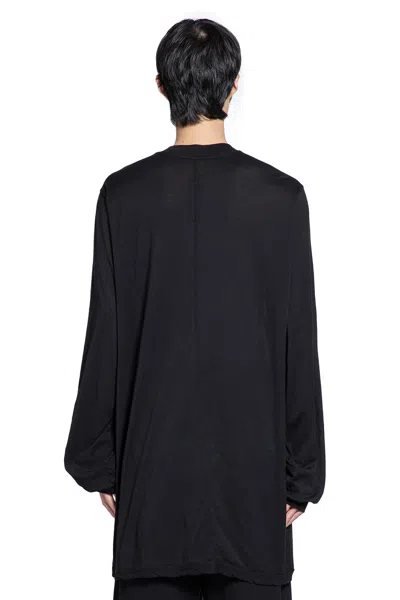Rick Owens Drkshdw Concordians Jumbo Ls T In Black