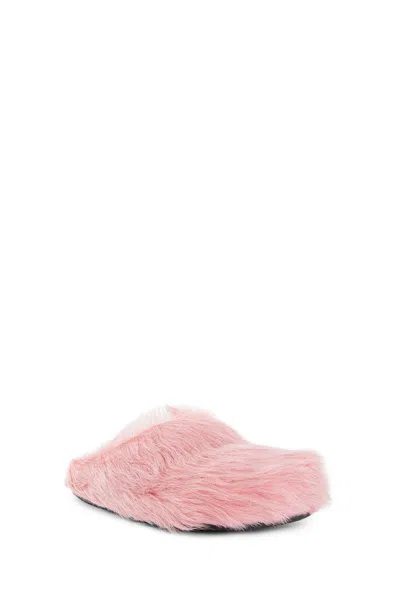 Marni Fussbett Sabot In Pink