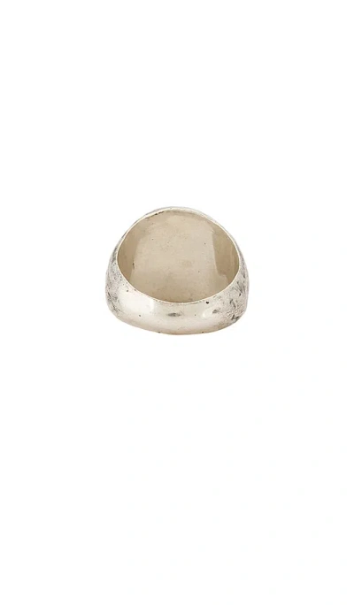 Two Jeys Galloping Signet Ring In Silver