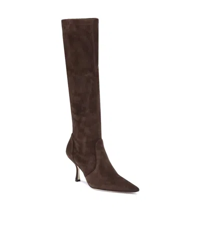 Stuart Weitzman Pointed-toe Boots In Brown