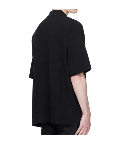 Maison Kitsuné Bold Fox Head Patch Oversize Polo In Black