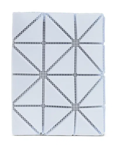 Bao Bao Issey Miyake Geometric-pattern Wallet In Blue