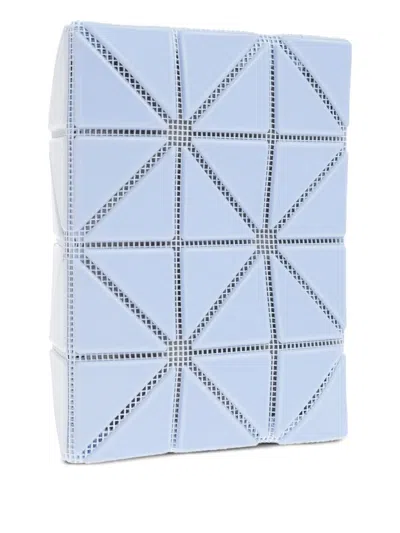Bao Bao Issey Miyake Geometric-pattern Wallet In Blue