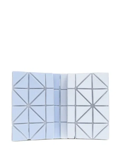 Bao Bao Issey Miyake Geometric-pattern Wallet In Blue
