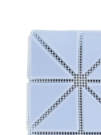 Bao Bao Issey Miyake Geometric-pattern Wallet In Blue