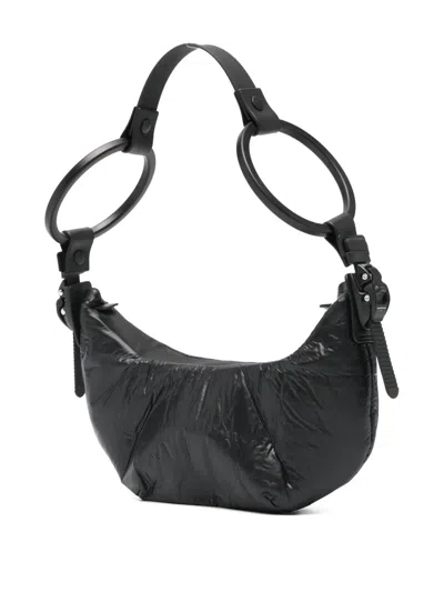 Innerraum Ring-handle Shoulder Bag In Black