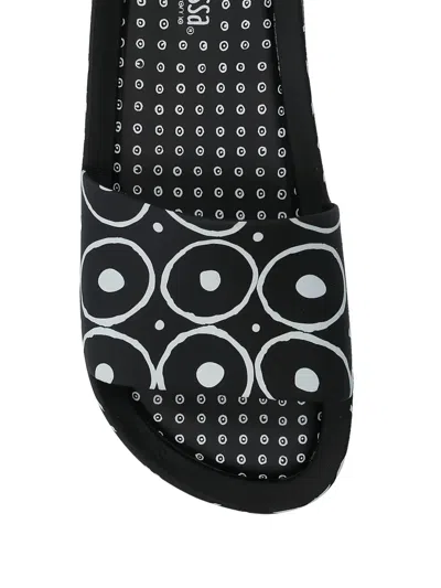 X 10 CORSO COMO 印花拖鞋