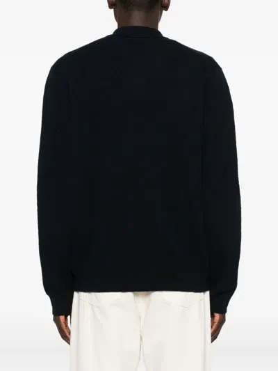 Samsoe & Samsoe Buttoned Collar Cardigan In Black