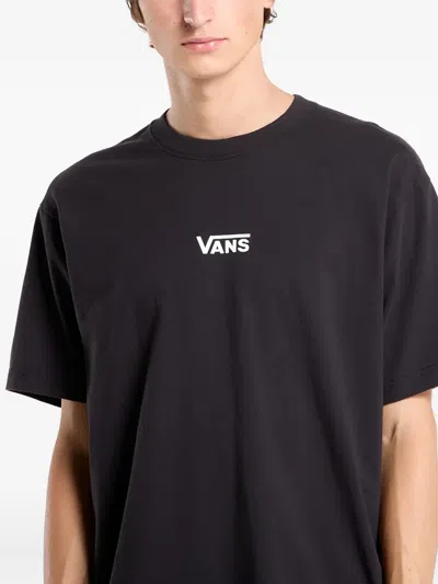 Vans Logo-print T-shirt In Black