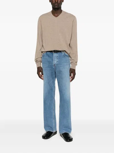 ROD V领羊绒毛衣