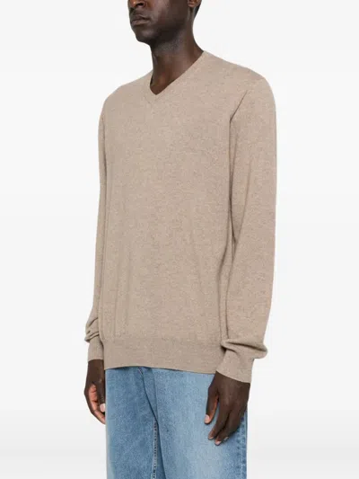 ROD V领羊绒毛衣