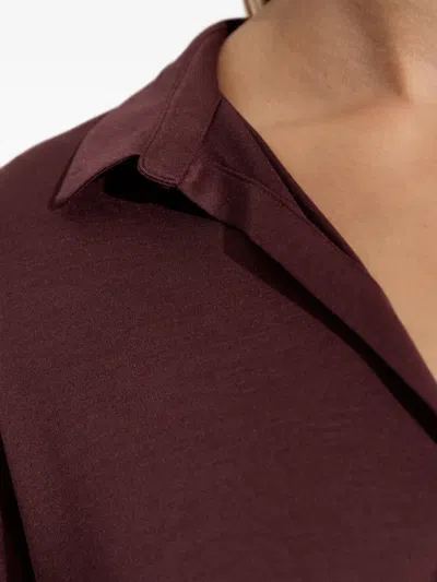 长袖扣角领衬衫