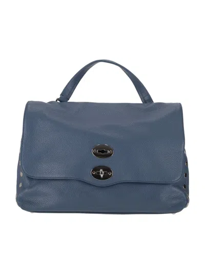 Zanellato Blue Postina Daily Satchel In Blue