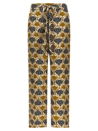 Max Mara 'timec' Pants In Yellow