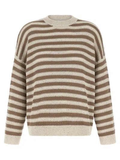 Brunello Cucinelli Multicolor Dazzling Sweater In Multi