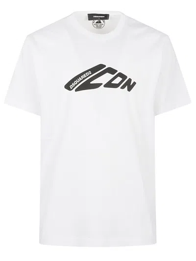 Dsquared2 Dsquared Men Cotton T-shirt In White