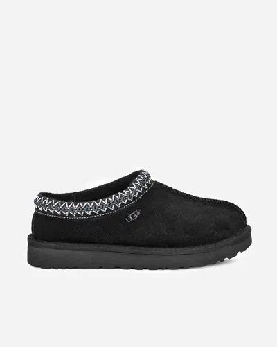 Ugg 40mm Tazz Shearling Platform Loafers In Black
