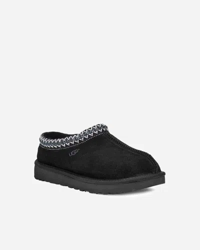 Ugg 40mm Tazz Shearling Platform Loafers In Black