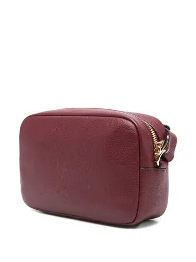 Liu •jo Small Logo Camera Bag With Adjustable Strap In Red