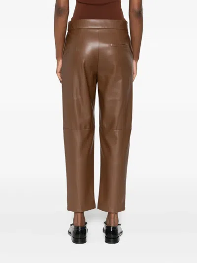 纽扣开合露踝裤