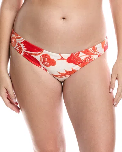 Mara Hoffman Zoa Bikini Bottom In Red