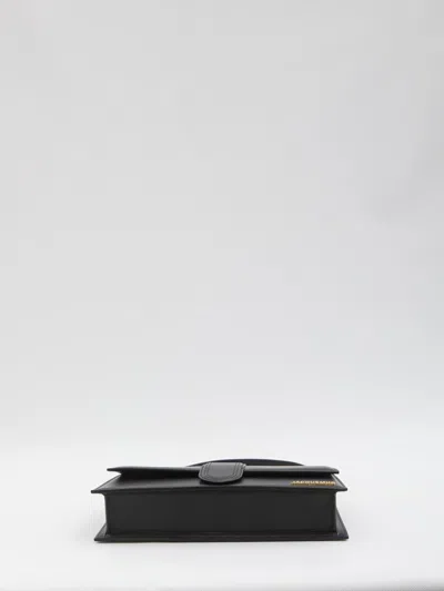 Jacquemus Women Black The Long Bambino Shoulder Bag In Black
