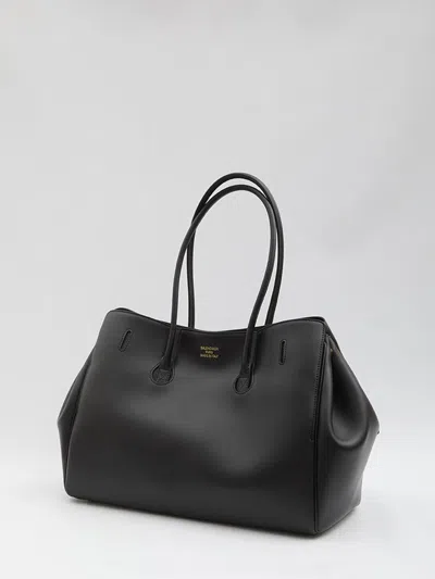 Balenciaga Carry All Bel Air Media In Black