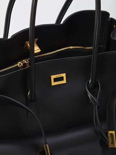 Balenciaga Carry All Bel Air Media In Black