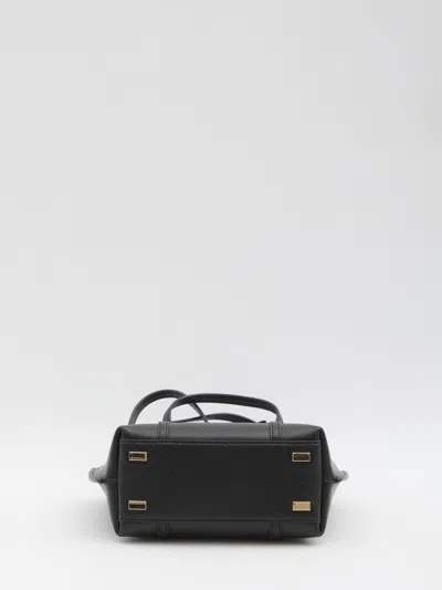 Tory Burch Mini Tote Bag Adjustable Strap In Black