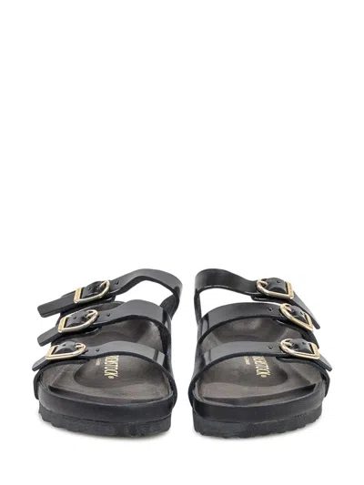 Birkenstock Sandals Florida In Black