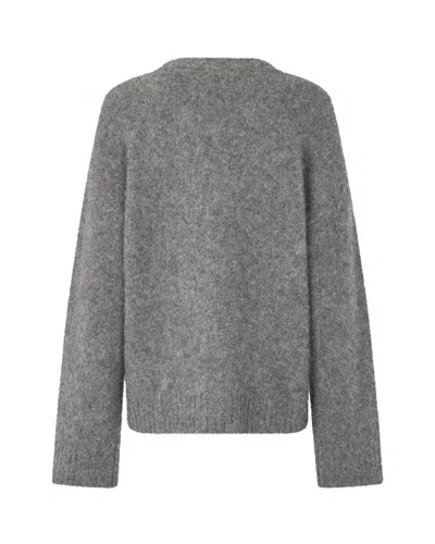 Samsoe & Samsoe Cardigan Sajeanne 15425 Iron Gate In Gray