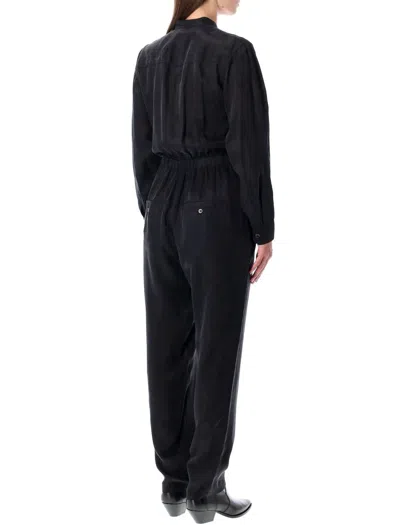 Isabel Marant Étoile Isabel Marant Etoile Marant Étoile Black Buttoned Jumpsuit In Black