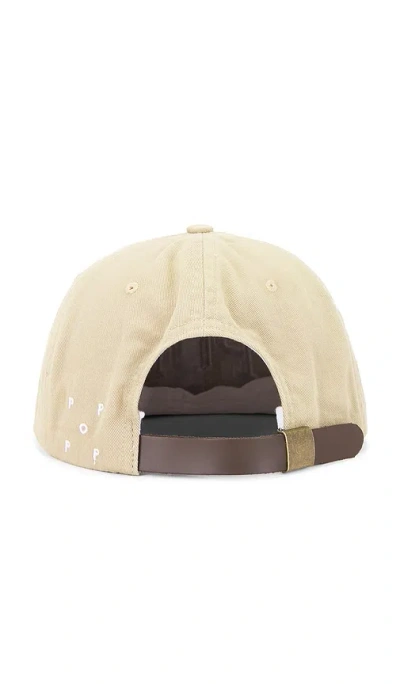 Pop Trading Company Arch Sixpanel Flexfoam Hat In Neutral
