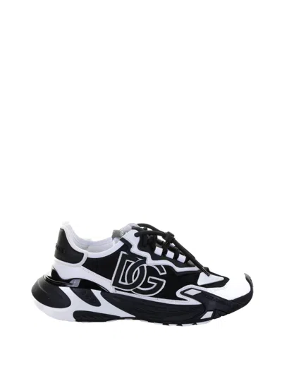 Dolce & Gabbana Day Faster White Sneakers In White