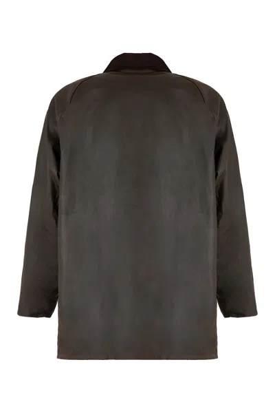 Barbour Classic Bedale Wax Jacket Aw25 Wax Cot Outw In Green