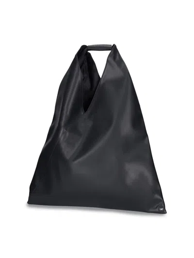 Mm6 Maison Margiela Japanese Bag Classic Crossbody In Black