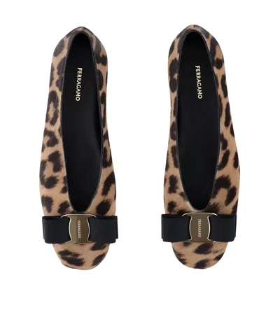 Ferragamo Jimmy Choo White Mesh Eleri Ballerinas In Black