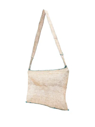 对比边饰托特包