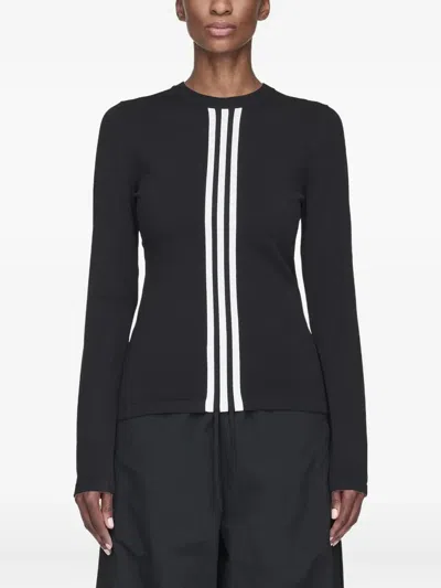 三条纹长袖卫衣